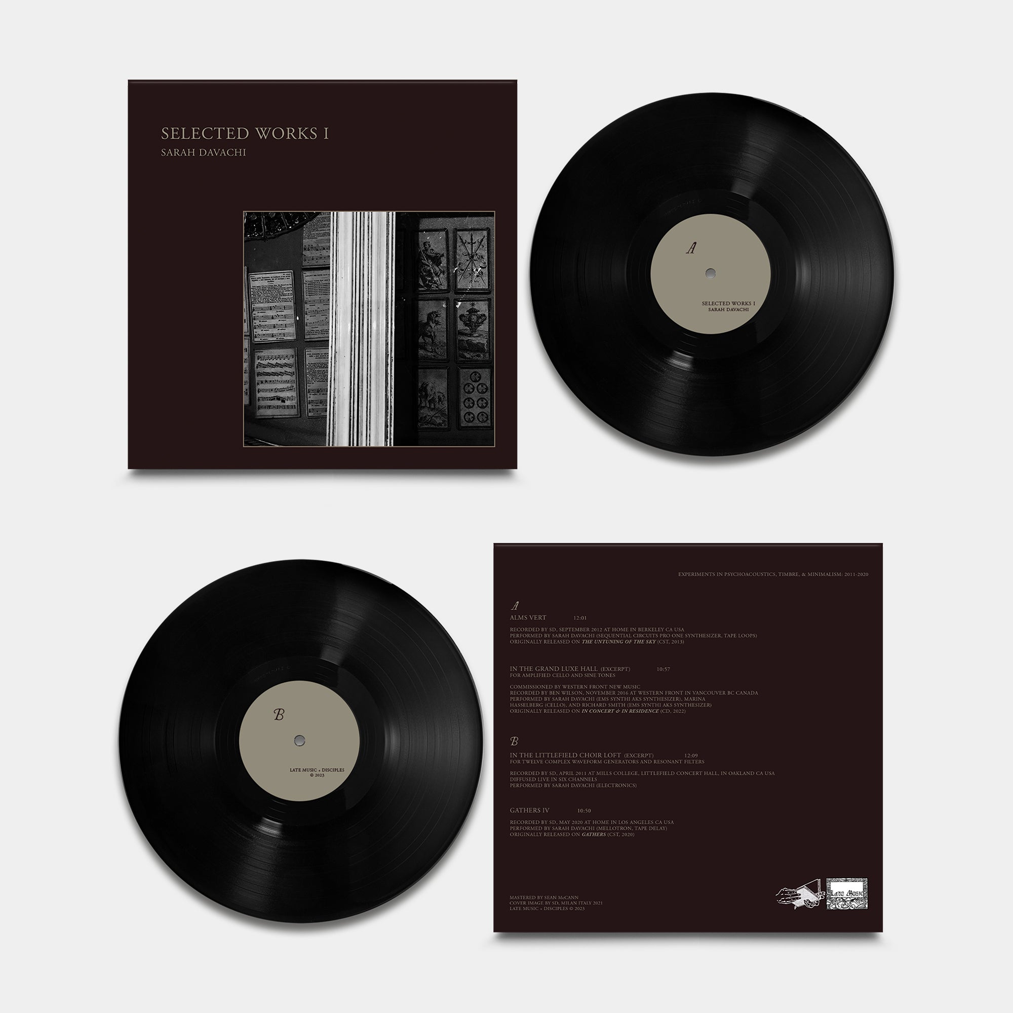 SARAH DAVACHI - Selected Works I (Vinyl LP) – Flying Out