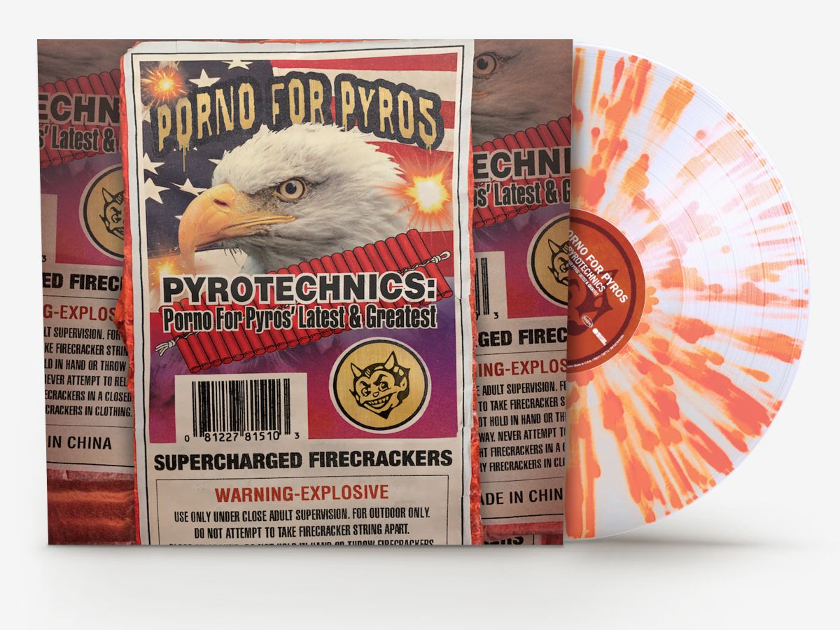Pyrotechnics: Porno for Pyros' Latest & Greatest (Limited Orange Splatter Vinyl LP)