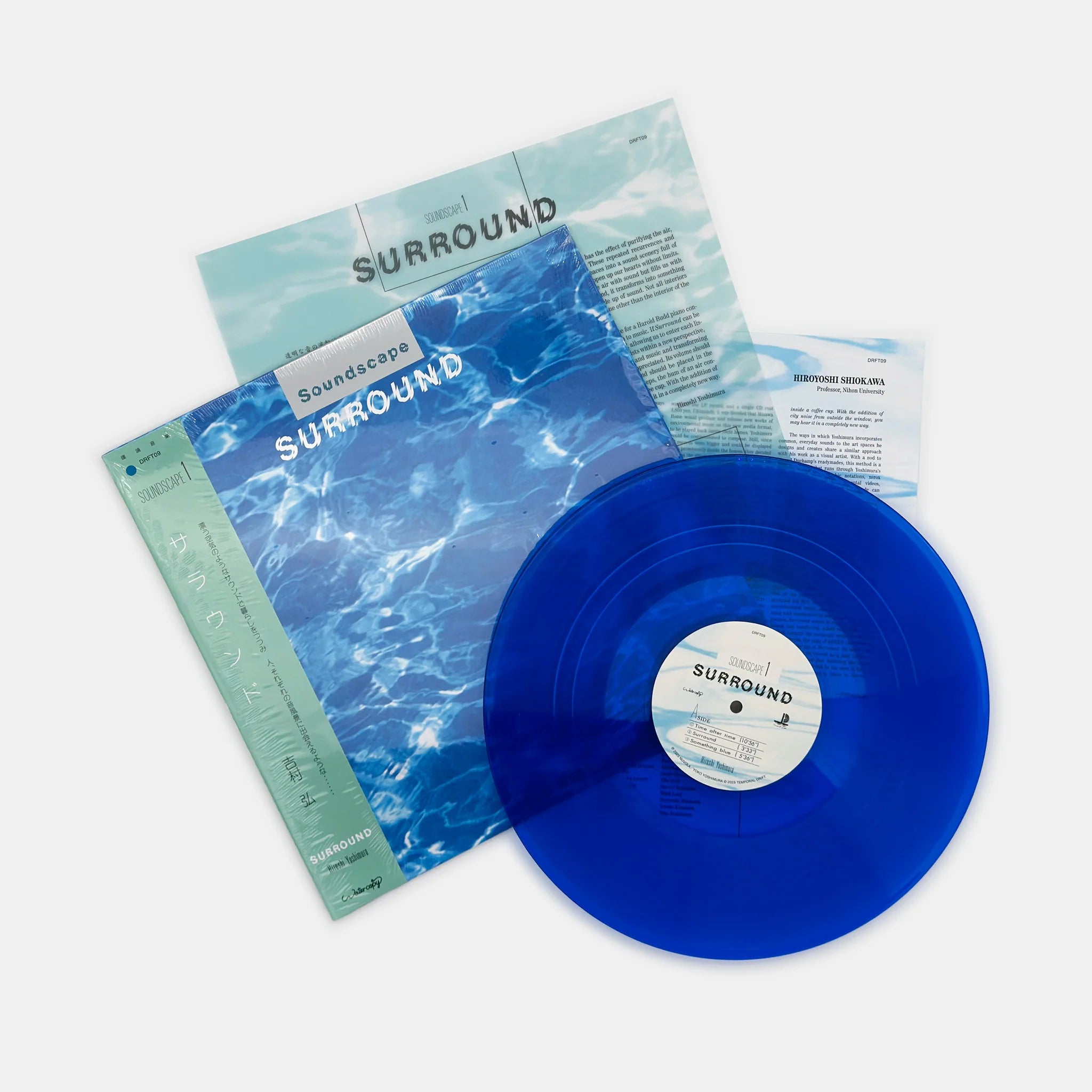 HIROSHI YOSHIMURA - Surround (Reissue) (Vinyl LP, Blue) – Flying Out