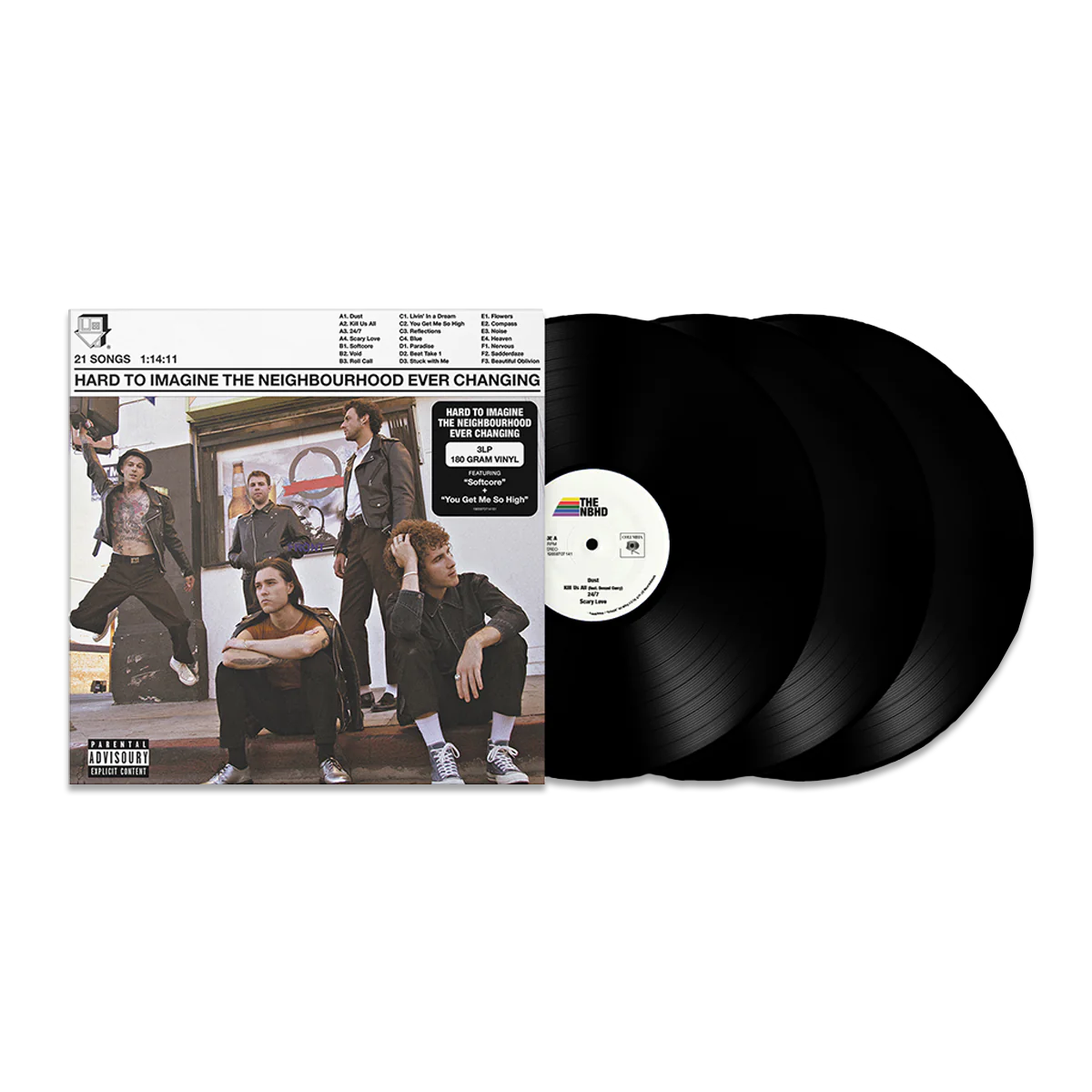 Hard to Imagine The Neighbourhood Every Changing (Vinyl 3LP)