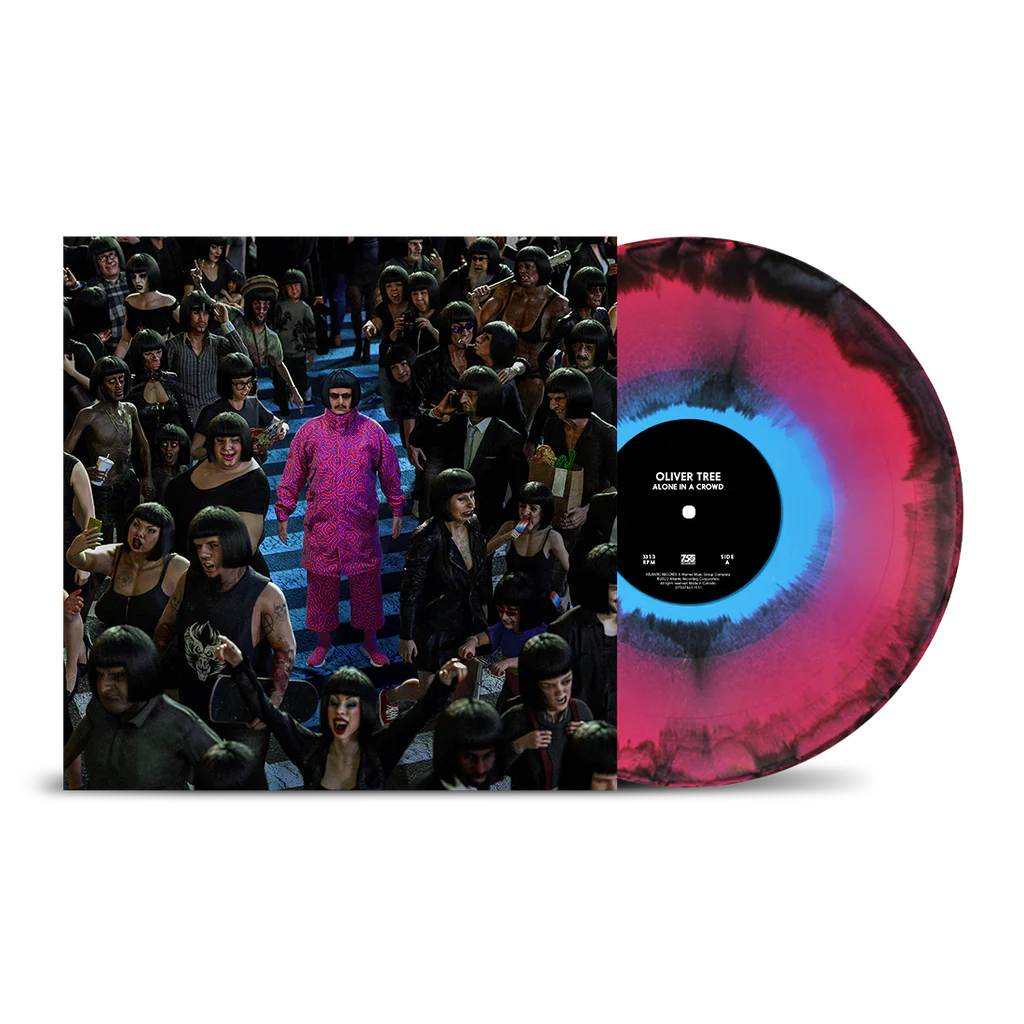 Alone in a Crowd (Pink, Blue & Black Marble Vinyl LP)