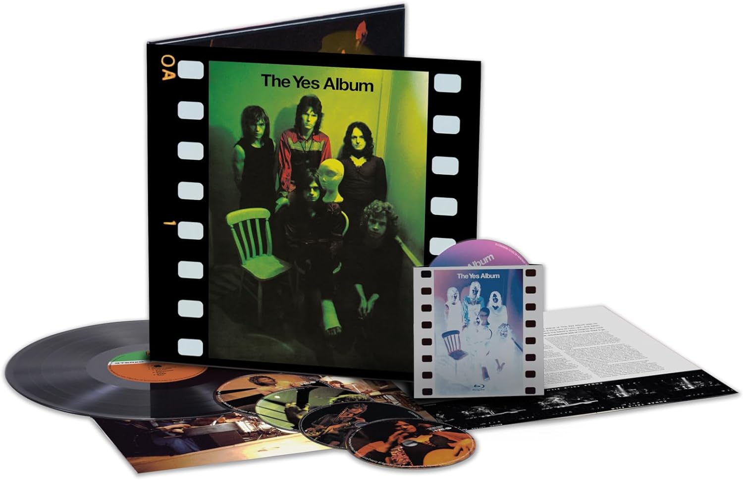 The Yes Album (Reissue) (Super Deluxe Edition) (LP, 4CD + Blu-Ray Box Set)