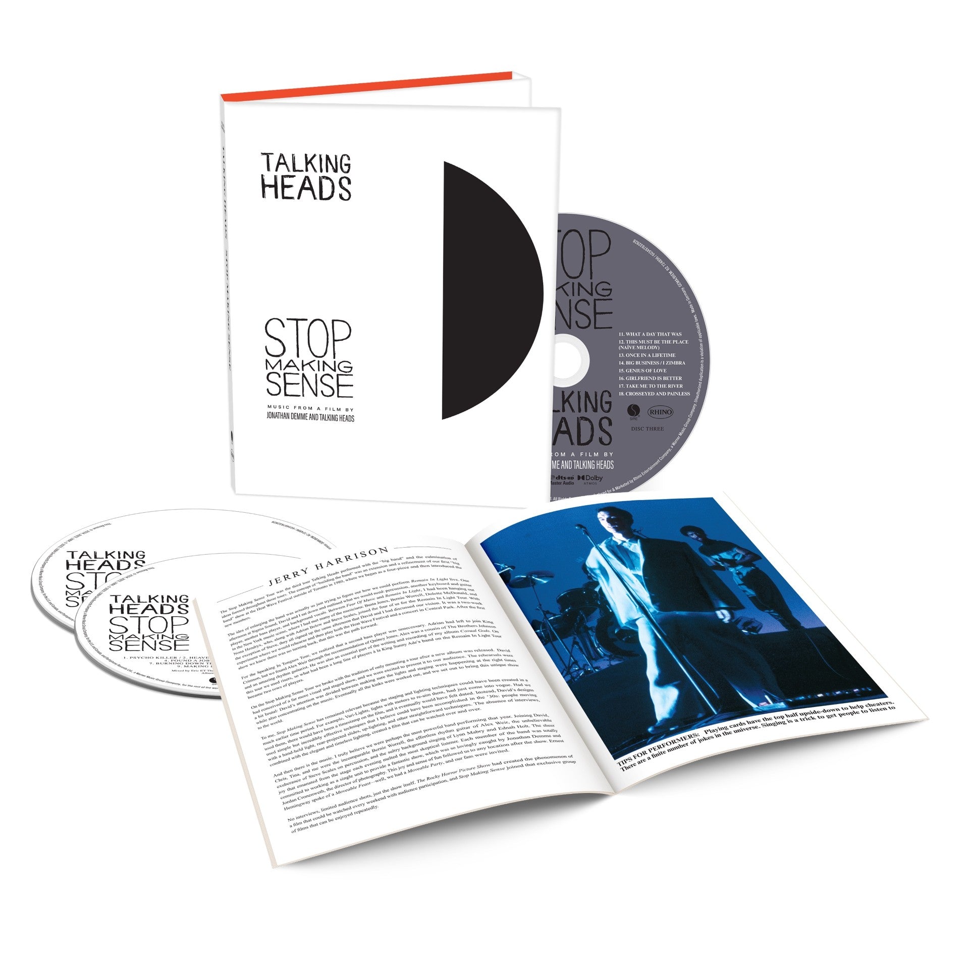 Stop Making Sense (Deluxe Edition) (2CD + Blu-Ray)