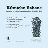 Ritmiche Italian - Percussions and Oddities from the Italian Avant-Garde (1976-1995)